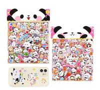 3D Stickers - 3D High Relief Panda Stickers - Pack of 2 Soft Office Stickers, for Mobile Phone Case, Notebook, Journal, Crafts, Party, , Class Reward, Children, Adults