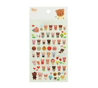 3D Stickers - Adorable Bears Puffy Stickers Puffy Stickers for Toddlers