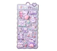 3D Stickers Cute Animal Stickers Embossed Funny Decoration
