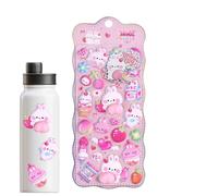 3D Stickers - Decoration with Animals - Tiny Stickers for Children, Girls and Adults for Scrapbooks, Planners, Diaries, Computers, Laptops and Mobile Phone Cases