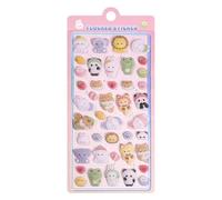 3D Stickers - Decorative Cartoon Animal Stickers, Cute Stickers Set with Raised Effect | Funny Decoration for Girls Teens Diaries Laptops Luggage Skateboard Reward Notebook