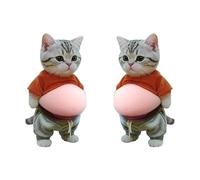 3D Stickers for Children - Crushable Squeeze Belly, Reusable Cat Stickers, Adhesive Type Capture Moments, Removable Relief Stickers, Scrapbooking Accessories for Laptops, Planners, Diaries