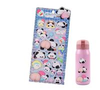 3D Stickers for Kids | Panda Butt Animal Decals 2" | Pack of Funny Cartoon Stickers for Phone Case, Laptop, Notebook, Journal, Scrapbooking,