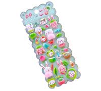 3D Stickers for Kids - PVC Funny Reusable Removable - Decorative Animal Crafts Decals,for Classroom Scrapbooking Journal Crafts Notebook Computer Birthday Christmas