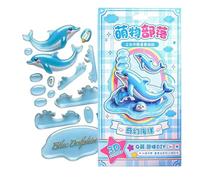 3D Stickers, Funny Decal for Scrapbooking, 3D Stickers for Phone Case - for Camera Laptop Bottles DIY Projects Journal Letters Birthday Adults