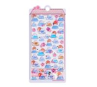 3D Stickers - Japanese Style Hand Account Decals for Creative Projects | Aesthetic Layered Stickers, Scrapbooking Supplies for Students Artists Collectors, Laptop Phone Case Decor, 9x20cm Multicolor