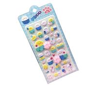 3D Stickers | Paw Print Sticker with Strong Adhesive | Assorted Small Stickers and - For Kids and Boys Mobile Portable Water Bottle Rewards