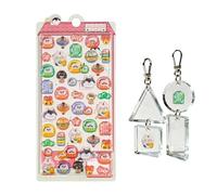 3D Stickers - Pû Stickers | Cartoon Mini Sticker, Multi-Purpose Decals Creative Gift for Phone Case Notebook Scrapbook Diaries DIY Projects | Japanese Style Hand Account Decals