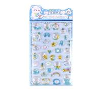 3D Stickers - PVC, Animal Decals with Embossed Texture | Set of Mini Animals Decorative Stickers with Embossed Design, Cartoon Stickers for Scrapbooking, Journaling, Decoration