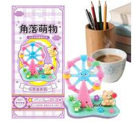 3D Stickers - Stackable Resin Scenes Craft Decals, Crystal Layering Aesthetic Art Accessories, 10.5 x 23 cm Size + 40 g Weight Pack, Waterproof Polymer Material Scrapbooking Supply - For Scrapbook