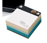 3D Sticky Notes - Vintage Paper Carving Notepad | Classical Engraved Sticky Memo Pad for Home Office Classroom | Elegant Stationery Gift Women | Decorative Notepad Desktop Writing Planning