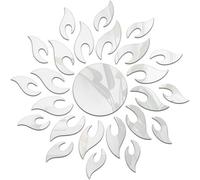 3D Sunflower Mirror Wall Stickers Acrylic Mirror Wall Stickers Self-Adhesive Diy Wall Decoration