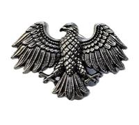 3D Syrian Eagle Lapel Pin, Heavy Duty Metal Badge, Double Wing Emblem for Suit & Jacket, One Size, Metal Zinc, no gemstone