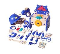 3D Take Apart Toy for Kids Puzzle Constructions Toy for 3 4 5 Years Old Boys Creative Assembly DIY Construction Building Kit Drill Puzzle Play Set with Storage Box