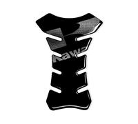 3D Tank Protection for Kawasaki Motorcycle, Black