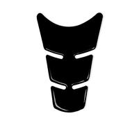 3D Tank Protection for Motorcycle, Slim Short, Black