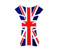 3D Tank Protection for Motorcycle, UK Flag Graphics