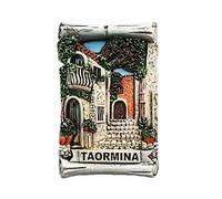 3D Taormina Sicily Italy Refrigerator Fridge Magnet Tourist Souvenirs Handmade Resin Craft Magnetic Stickers Home Kitchen Decoration Travel Gift