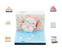3d Tear Away Calendar, 3d Paper Carved Desktop Ornaments, Calendar Notes, Romantic Artworks, Exquisite And Unique, A Great Gift Choice For Holidays