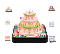3d Tear Away Calendar, 3d Paper Carved Desktop Ornaments, Calendar Notes, Romantic Artworks, Exquisite And Unique, A Great Gift Choice For Holidays