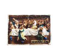 3D The last Supper Jerusalem Fridge Magnet Souvenir Gift Home Kitchen Decoration Magnetic Sticker Collection