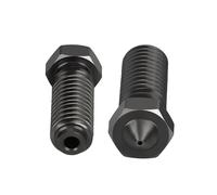 3D Throat Titanium Alloy Bi-Metal Heatbreak(1 (pcs) Nozzle,1.0mm)