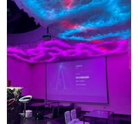 3D Thundercloud LED Light, Multicolor RGB Atmosphere Night Lights with Fixed Membrane & Cotton for Gaming Room, Party, Bedroom Decoration