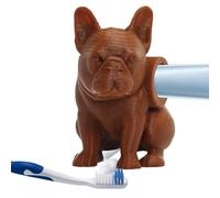 3D Toothpaste Topper - Printed Animal Shape Squeezer, Lid Cute Tube Dispenser Cap with Easy Press Control for Daily Care Portable Bathroom Accessory for Home Dorm Travel 3.94x5.12 inches