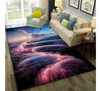 3D Tornado Dark Clouds Typhoon Landscape Printed Carpet Living Room Home Kids Play Floor Mat Bedside Sofa Coffee Table Area Rugs Lounge Decoration Bedroom Household Carpets 100 X 150 Cm /5044414954143
