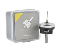 3D Touch Probe for CNC, V6 Anti-Roll Edge Center Finder with Cable, Stainless Steel Tip, 5-24V DC, XY±4mm Z+2mm Overtravel, N-C/NO Optional