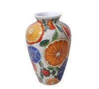 3D Toy Vase Flower Arrangement Home Decoration Brain Teaser For All Ages Indoor Activity ABS Plastic Design AhP301 (White, 16.5x10.5cm)