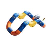 3D Track Fusion Electric Train Set Toy for Kids, Infinity Cube TrackFusion Magic Rail Block Race Track, Magnetic Gravity Monorail Electric Train Set (M)