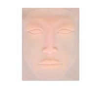 3D Training Silicone Permanent Makeup Practice Fake Skin Lips Face for Microblading Machine Beginner Training Paper Arm Supplies for Beginners with Everything Silicone Permanent Makeup