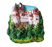 3D Transylvania Romania Fridge Magnet Souvenir Gift Home & Kitchen Decoration Magnetic Sticker, Transylvania Romania Refrigerator Magnet tourist souvenir gift