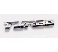 3D Turbo Emblem Sign Chrome Lettering Logo Car Sticker Tuning Sticker