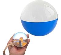 3D Ultrasound Crystal,2.7" Crystal Ball Digital Display,Crystal Ball Digital Photo Album-DIY Video Display Sphere-Crystal Ball Digital Video,Customizable Gift with Electronic Screen(7cm / 2.7in,Blue)