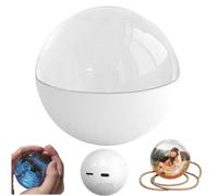 3D Ultrasound Crystal Ball, 2.7in Video Crystal Balls, Memory Sphere, Personalized Ultrasound Memory Orb Ball with Electronic Display Sound for Couples, Pets, Memories