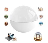 3D Ultrasound Crystal Ball Digital Photo Album,Personalized Memory Sphere, 2.7'' Crystal Ball Digital Video Display,Customizable Gift with Electronic Screen, for Couples,Pets,Wedding Albums Memories