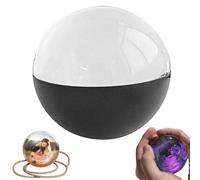 3D Ultrasound Crystal Ball Digital Photo Album, Ultrasound Video Lamp Balls, Crystal Ball Digital Video Display, Personalized Crystal Ball,Customizable Gift for Birthday, Wedding (black)