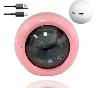 3d Ultrasound Crystal, Crystal Ball Digital Photo, 2.7-inch Video And Photo Player Ball With Digital Display, DIY Video Display Ball, Suitable For Friends, Couples, Pets, Memories(2 pink)