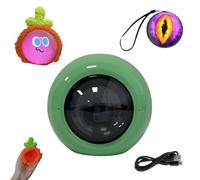 3D Ultrasound Crystal Display, 2.7-Inch Electronic Sound Sphere, Personalized Magic Crystal Ball with Clear Display