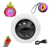 3D Ultrasound Crystal Display, 2.7-Inch Electronic Sound Sphere, Personalized Magic Crystal Ball with Clear Display