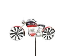 3D Unique And Magical Metal Windmill Spin, Wind Spinners For Garden, Wind Spinners Stakes Ornaments For Yard, Wind Spinner Windmill, Wind Sculpture Spinner (Silver)