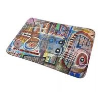 3D Untitled Anti-slip Doormat Floor Mat Antiwear Carpet Rug for Kitchen Entrance Home Balcony Footpad Mats-50x80cm