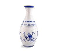 3D Vase Jigsaw Puzzles for Adults,160 Pieces Curved Jigsaw Puzzle Flower Vases,Art Puzzle Vase,Detachable Puzzles Planter,Unique Flower Vases for Flowers Arrangement and Home Decor (Blue and white)