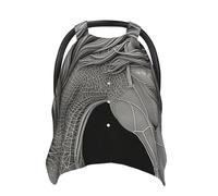 3D View Horse Baby Car Seat Canopy Cover, Multi Use Breathable Nursing Breastfeeding Covers for Mom Soft Stroller Sun Shade Newborn Shower Gift