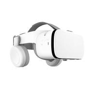 3D Virtual Reality Headset with Hi-Fi Audio Bluetooth IMAX VR Glasses for Movies and Video Games | Compatible with 4.7-6.5 Inch Smartphones (White)