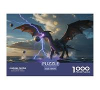 3D Vision 1000 Pieces Jigsaw Challenging Game Toy 3D Visual Effects Home Decoration Fit Families Adults Gifts 70x50cm/1000pcs