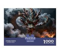 3D Vision 1000 Pieces Jigsaws Puzzle Games Challenge Toy 3D Visual Effects Home Decoration Fit Families Kids Age 12+ 70x50cm/1000pcs