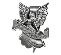 3D Visor Clip - Decorative Car Angel Interior Accessories Safety Travel Visor Clip for Daily Coming to Work | Urban Driving Road Trip Birthday Gift for Trucks, Sedans, Caravans